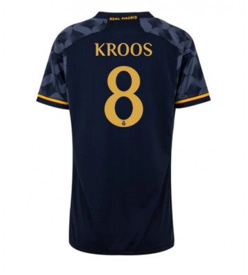 Maillot de foot Real Madrid Toni Kroos #8 Extérieur Femmes 2023-24 Manches Courte